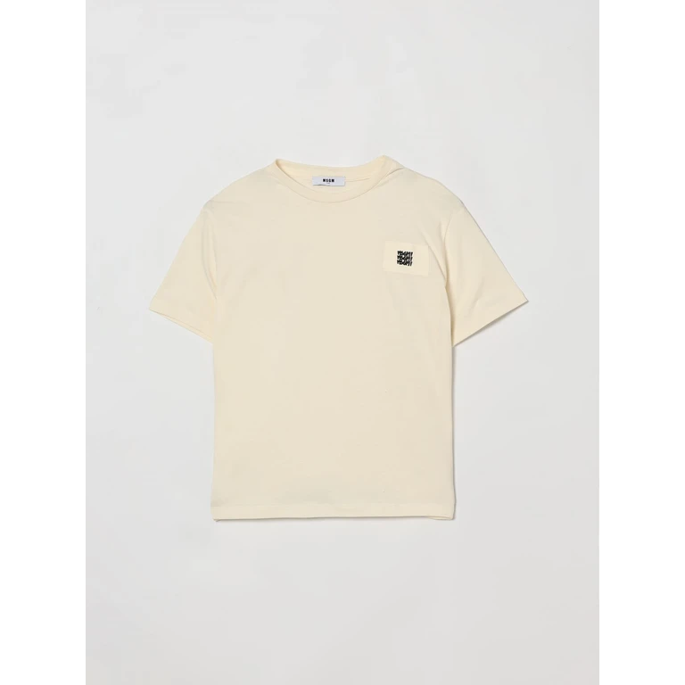 MSGM KIDS T-Shirt Kids color Cream (S6MSJBTH226013)