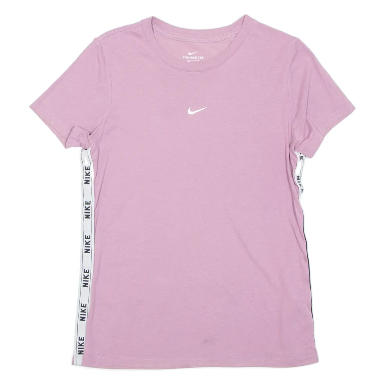 NIKE Womens T-Shirt Purple S