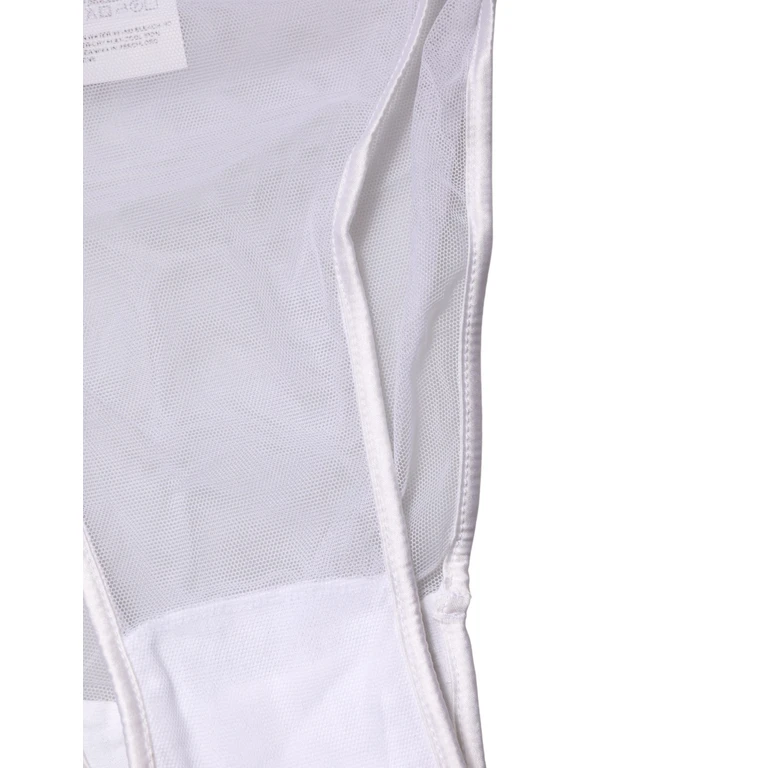 Dolce & Gabbana White Sheer Silk Stretch High Brief Underwear Elastane Clothing - Women