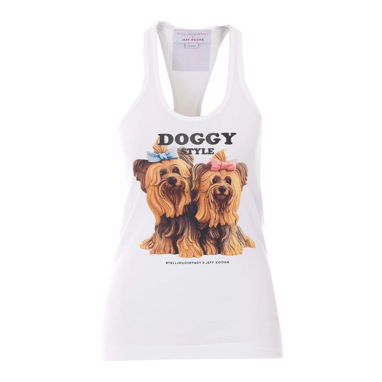 Stella Mccartney Graphic Sleeveless Tank Top