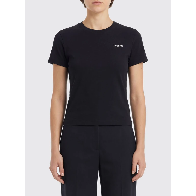 T-Shirt Woman color Black (COPJS07F5012BLKWHT)