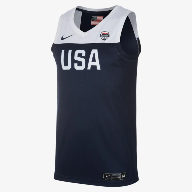 Men's Usa Basketball Road Jersey Jerseys