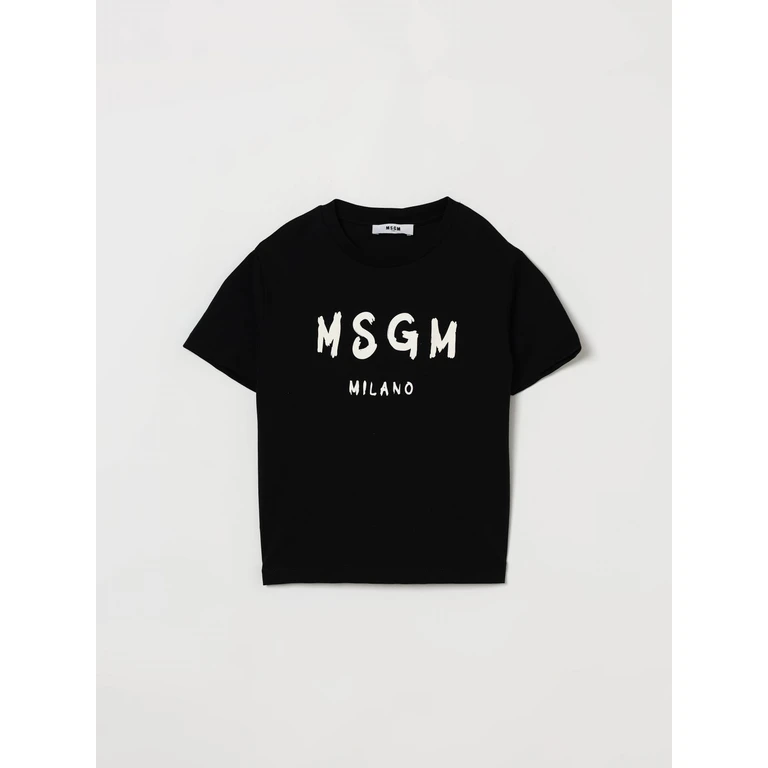 MSGM KIDS T-Shirt Kids color Black (S6MSJUTH001110)