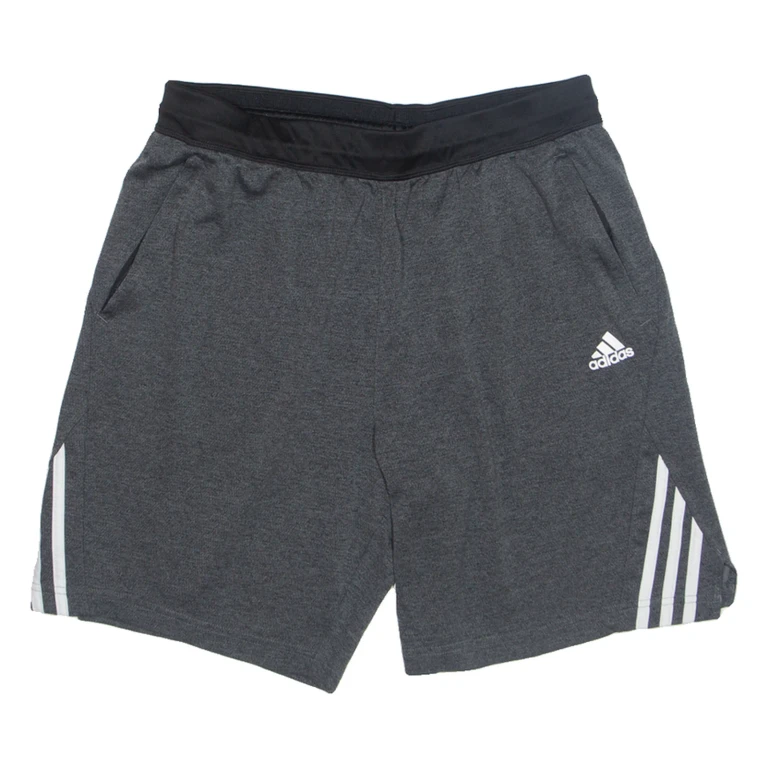 ADIDAS Mens Sports Shorts Grey Relaxed L W31