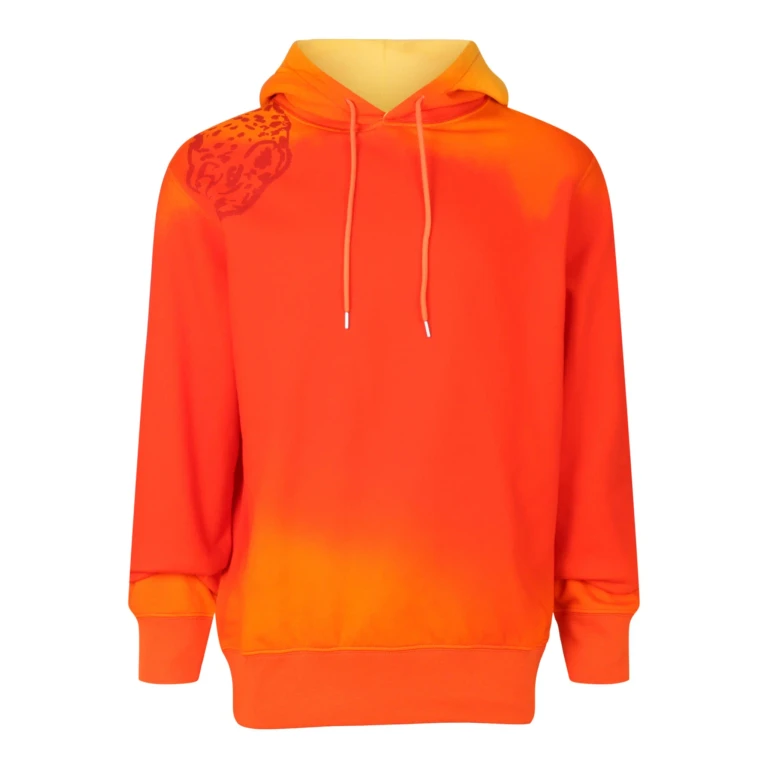 Sunset-Print Cotton Hoodie