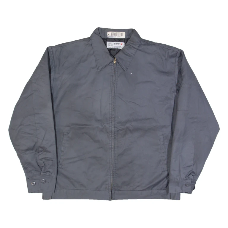 AMARK Mens Workwear Jacket Grey L