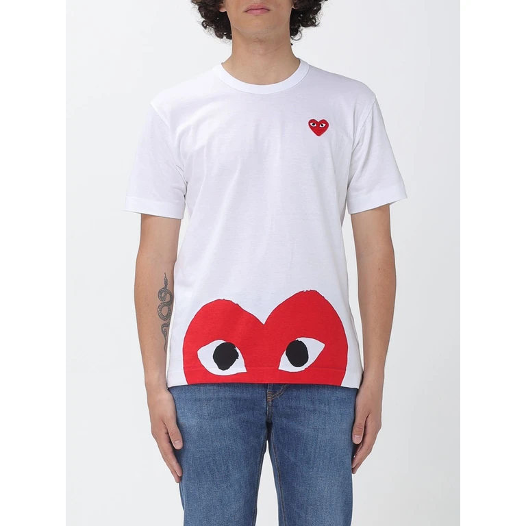 COMME DES GARÇONS T-Shirt Men color White (AXT0341)