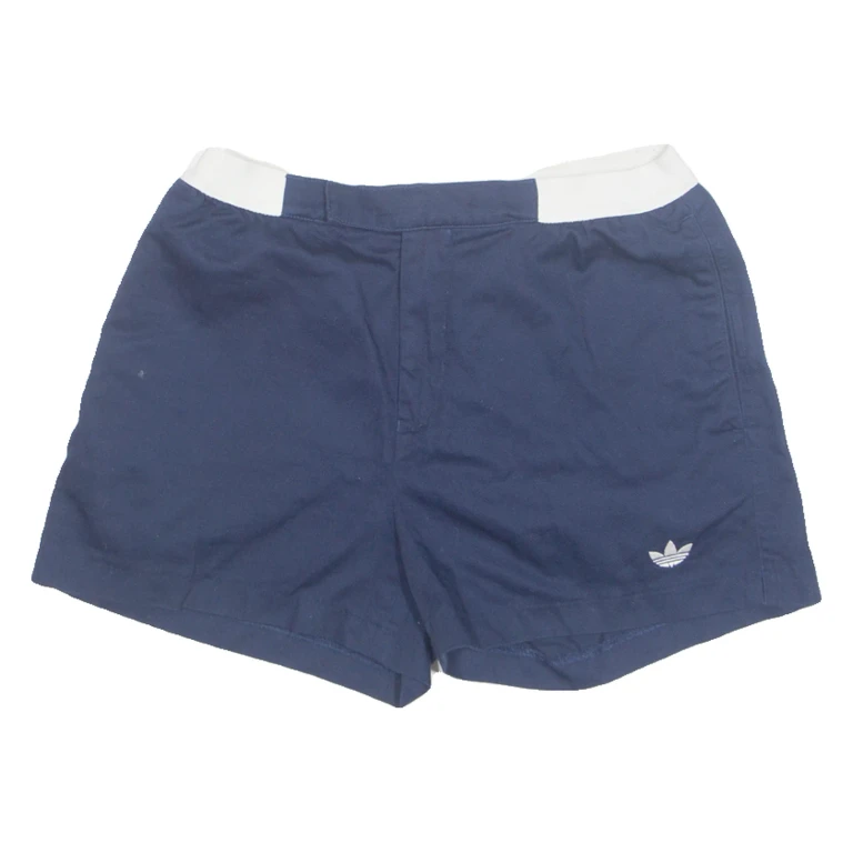 ADIDAS Womens Sports Shorts Blue Relaxed S W24