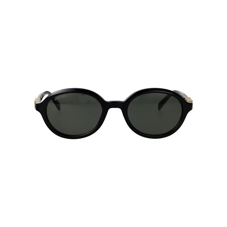Gucci Gg2033sa 007 Black-black-grey Acetate Sunglasses - Women