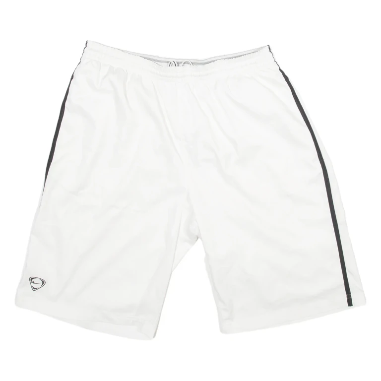 NIKE Mens Casual Shorts White L W34