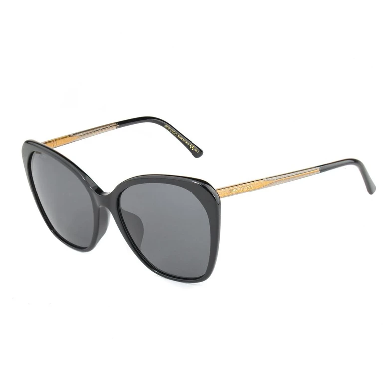 Jimmy Choo Black Metal Sunglasses - Women