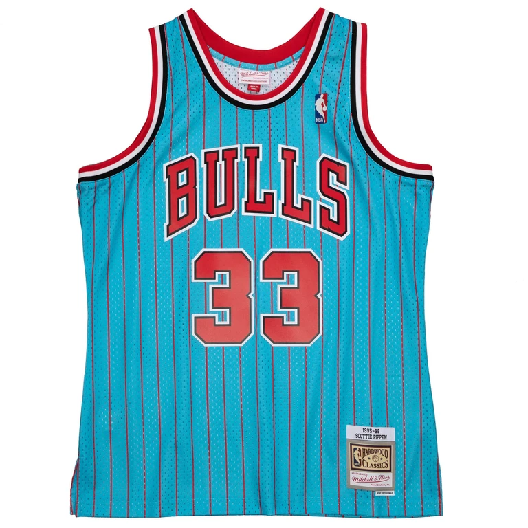 Men's NBA Reload 2.0 Swingman Jersey Bulls 1995 Scottie Pippen