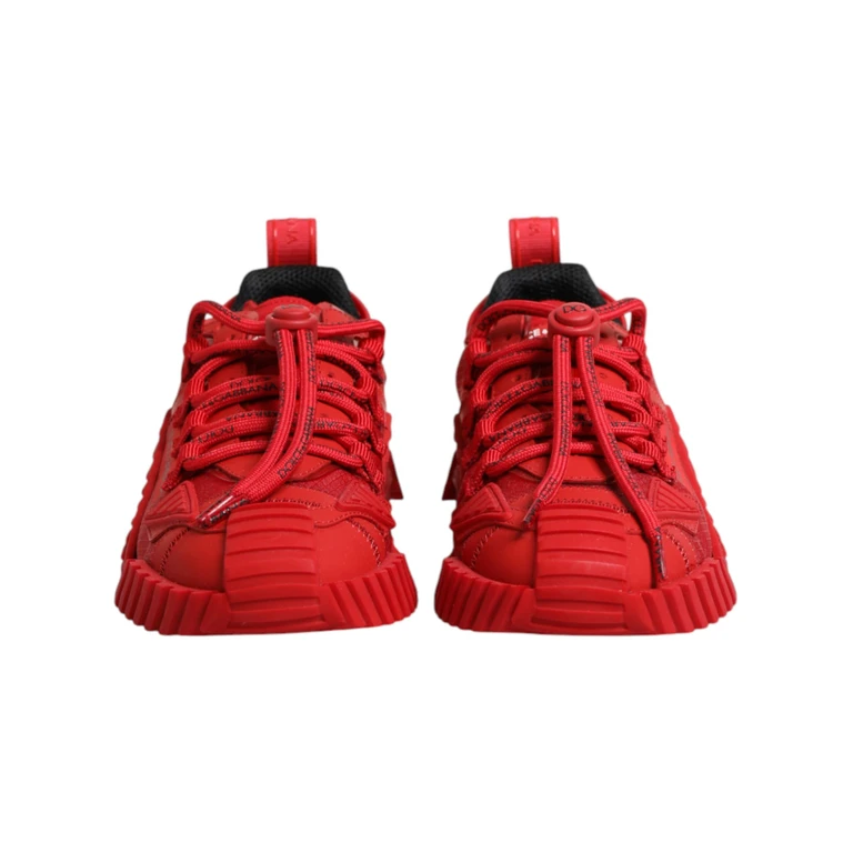 Red Logo Lace Low Top Ns1 Sneakers Shoes Co+10+pa+vi+pvc+20lf - Women