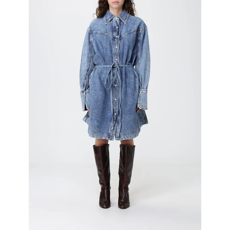 Dress Woman color Gnawed Blue (50557046420)