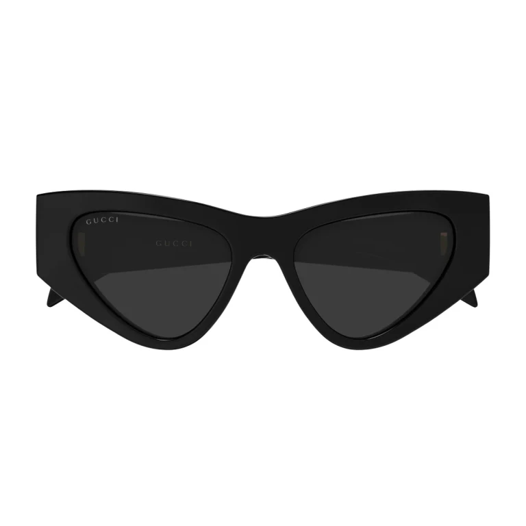 Gucci Gg2019s Linea Institutional Logo Black Acetato Riciclato Sunglasses - Women