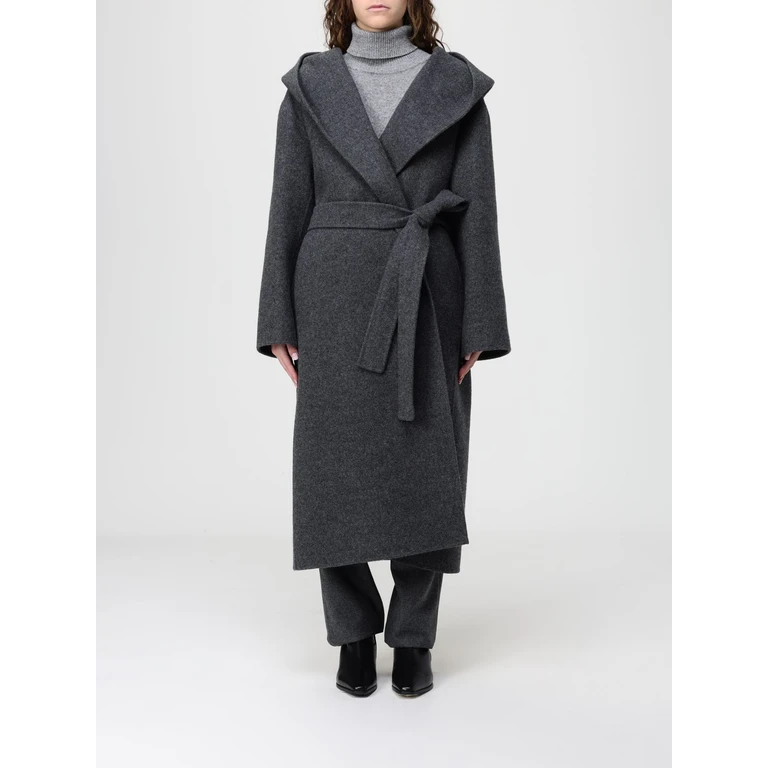 'S MAX MARA Coat Woman color Grey (2529016073600001)
