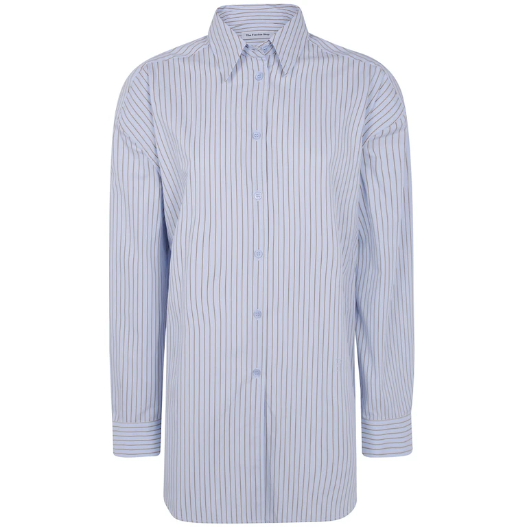 Camicia Cotone Pieghe "Oana"