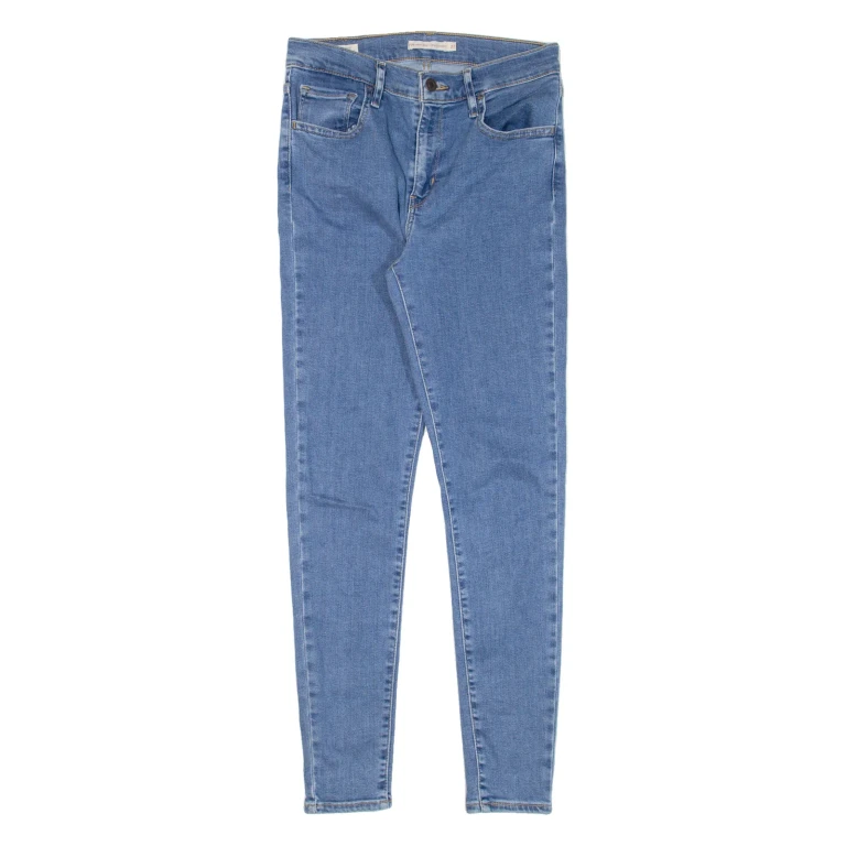 LEVI'S 720 High Rise Womens Jeans Blue Slim Skinny W27 L28