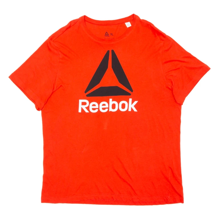 REEBOK Mens T-Shirt Red XL