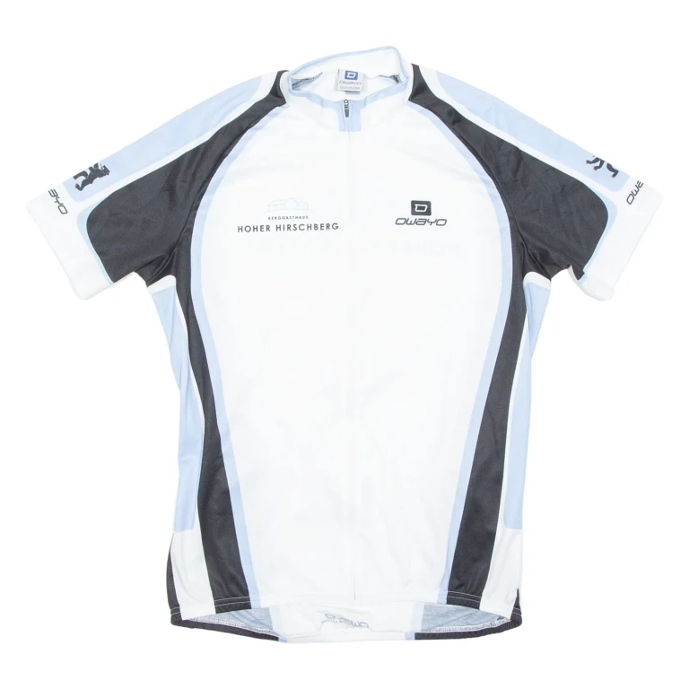 Cycling Mens Jersey Blue 1/2 Zip XL