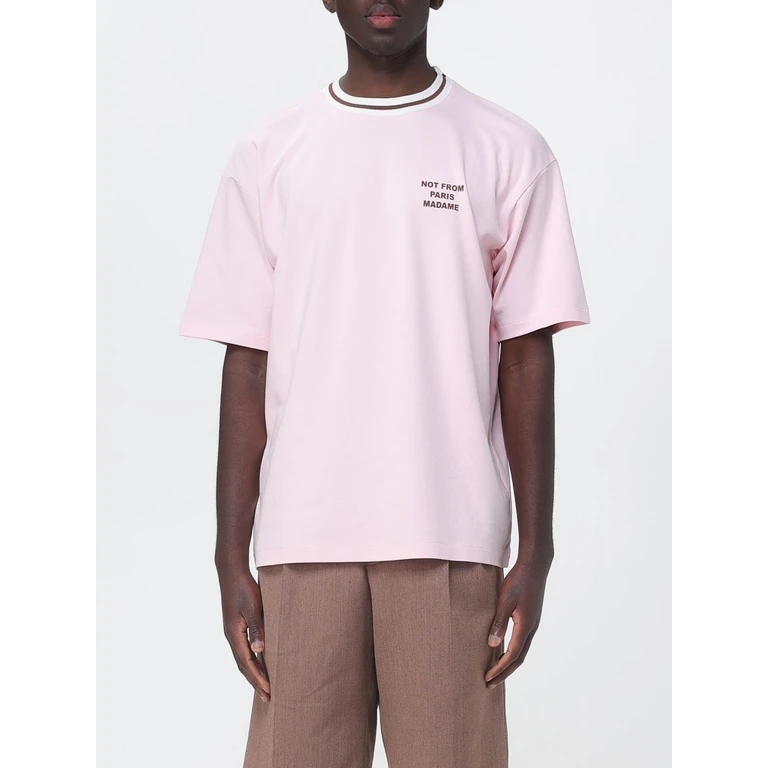 DRÔLE DE MONSIEUR T-Shirt Men color Pink (JTS189CO002LIGHTPINK)