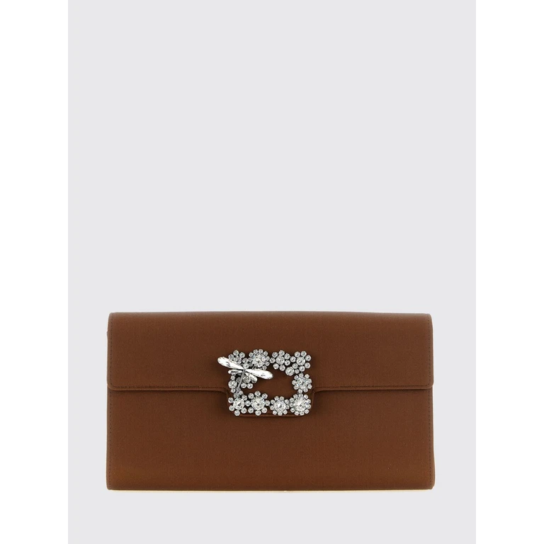 Mini Satin Bucket Bag with Jewel Buckle (RBWAMFD0209RS0S801)