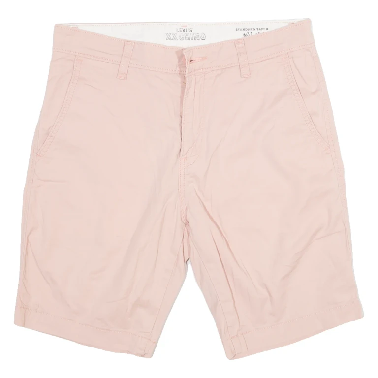 LEVI'S Womens Chino Shorts Pink M W31