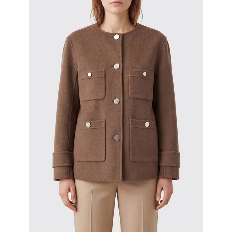 Coat Woman color Brown (2619041061600098)