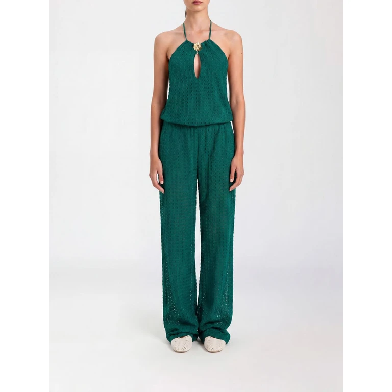 Jumpsuit Woman color Emerald (261LM2BFF10316)