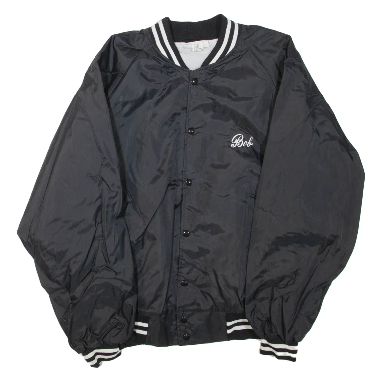 HARTWELL Mens Bomber Jacket Black XL