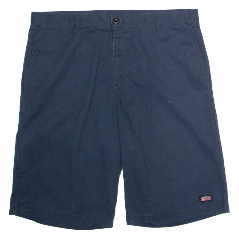 DICKIES Mens Workwear Shorts Blue XL W38