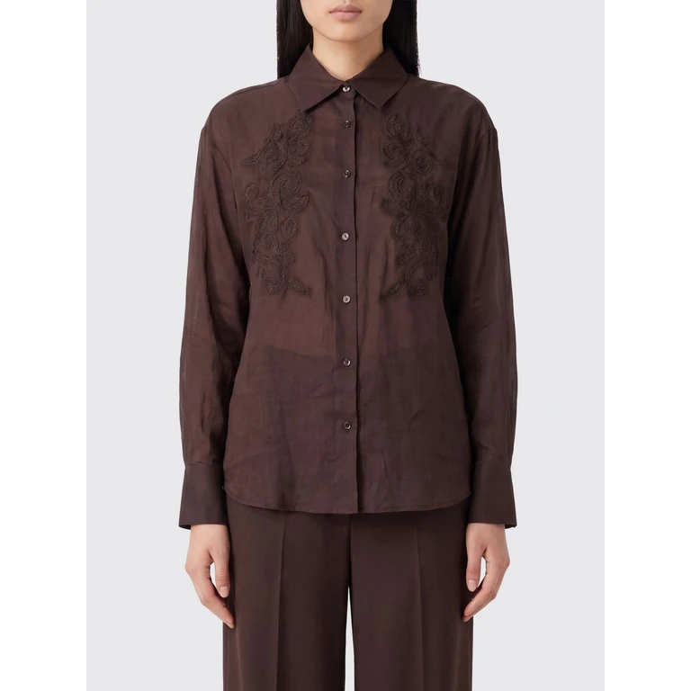 Shirt Woman color Brown (D48EK029E37MF190)