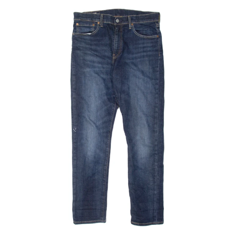 LEVI'S 512 BIG E Jeans Mens Blue Slim Tapered W32 L32
