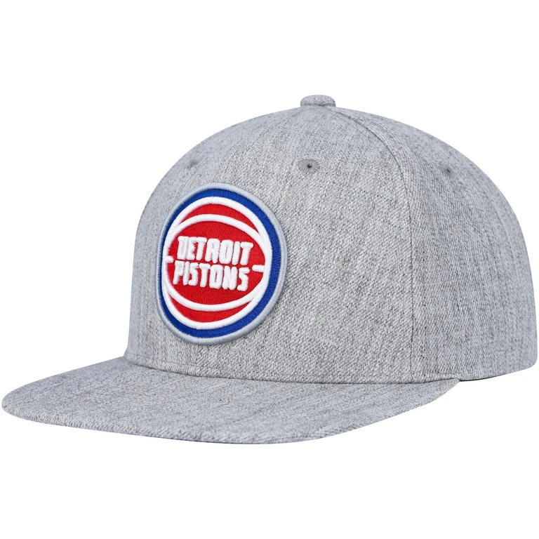 Men's NBA Team Heather 2.0 Snapback Pistons Snapback Caps