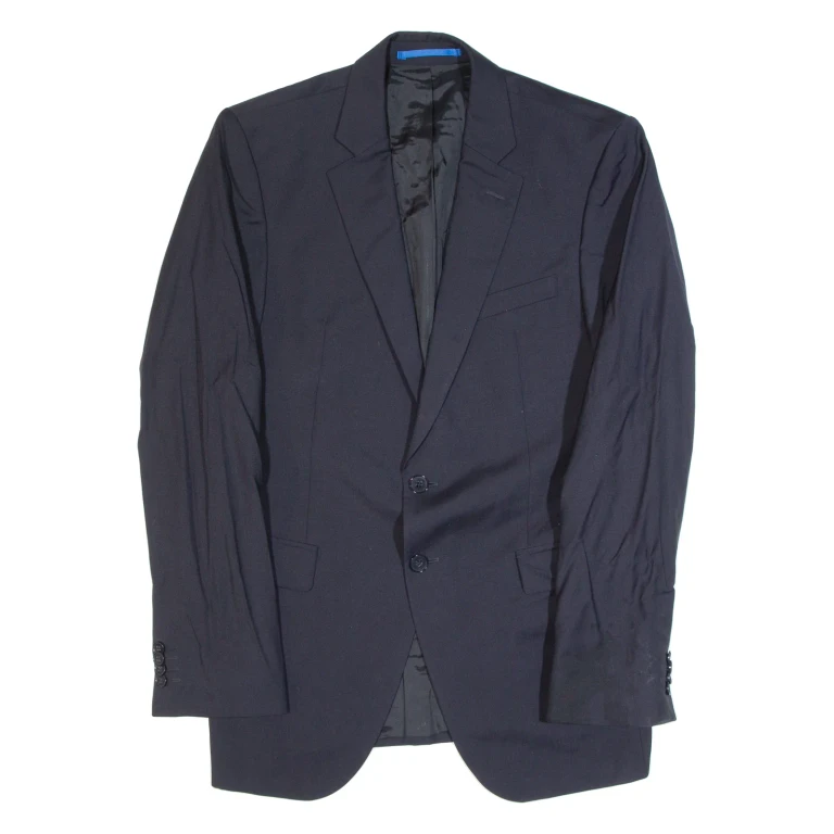 JOOP Womens Blazer Jacket Blue M