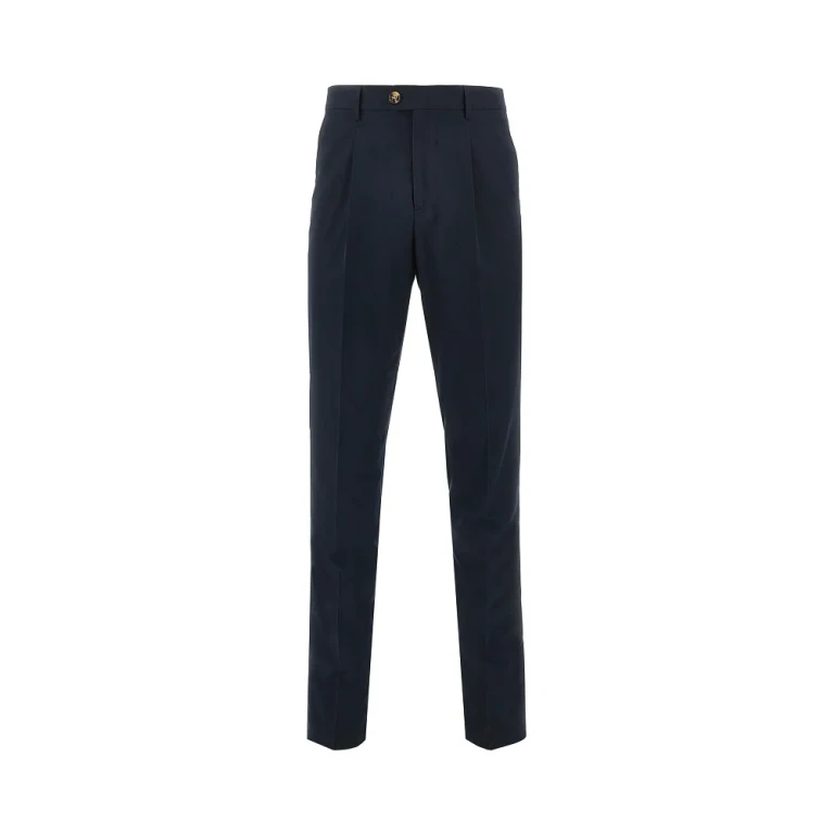 Pantalón de algodón con pinzas Brunello Cucinelli para hombre