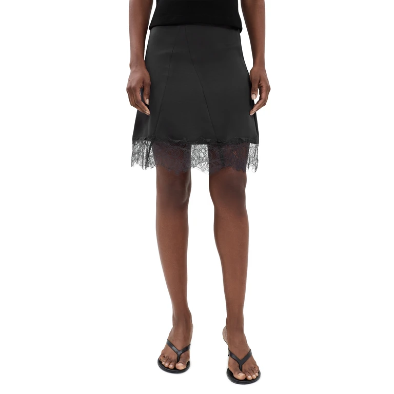 Lioness Skin Midi Skirt Petrol S