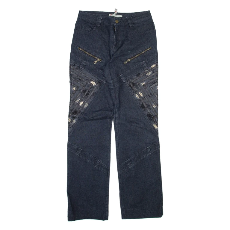 JR JEANS Womens Jeans Blue Regular Straight W27 L31