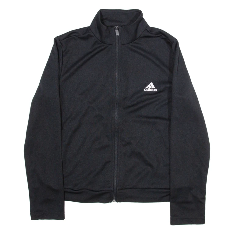 ADIDAS Womens Track Jacket Black L