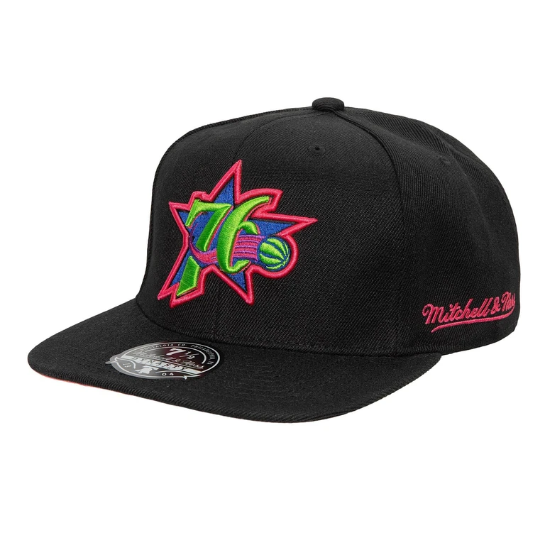 Men's NBA Color Bomb Fitted Hwc 76Ers Fitted Caps