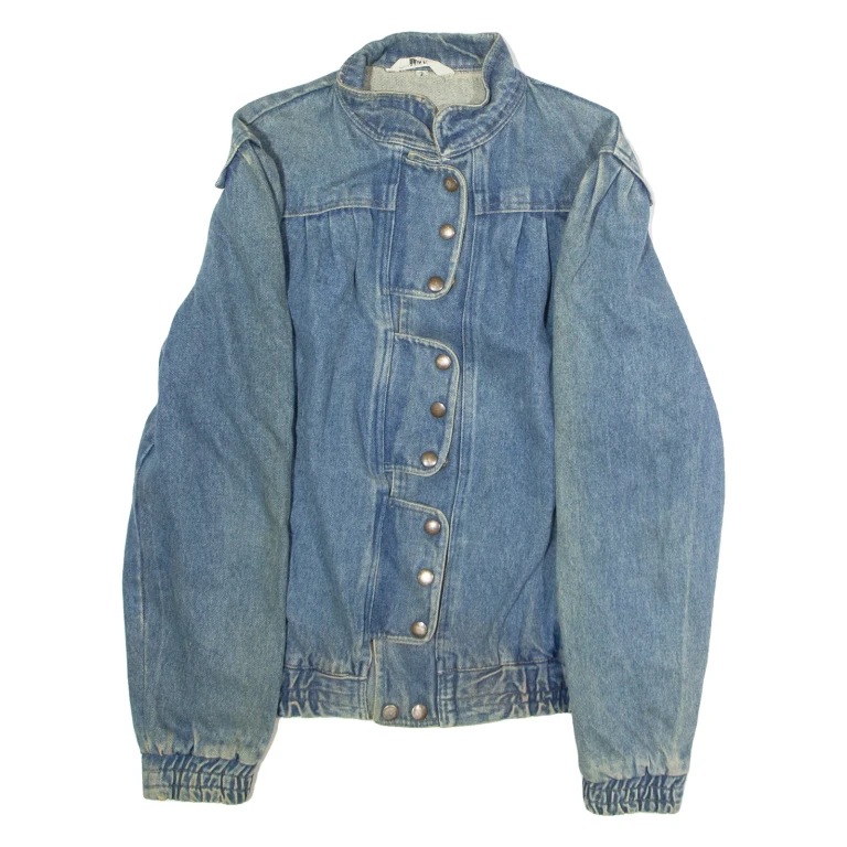 Womens Denim Jacket Blue 90s M