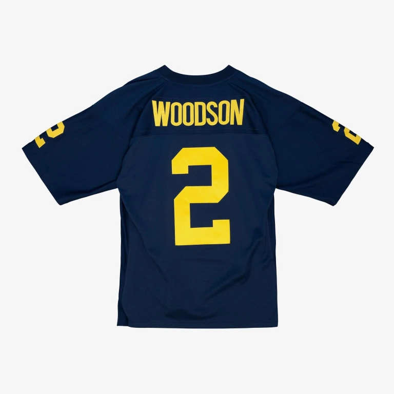 Men's Ncaa Dark Jersey Michigan 1997 Charles Woodson Jerseys