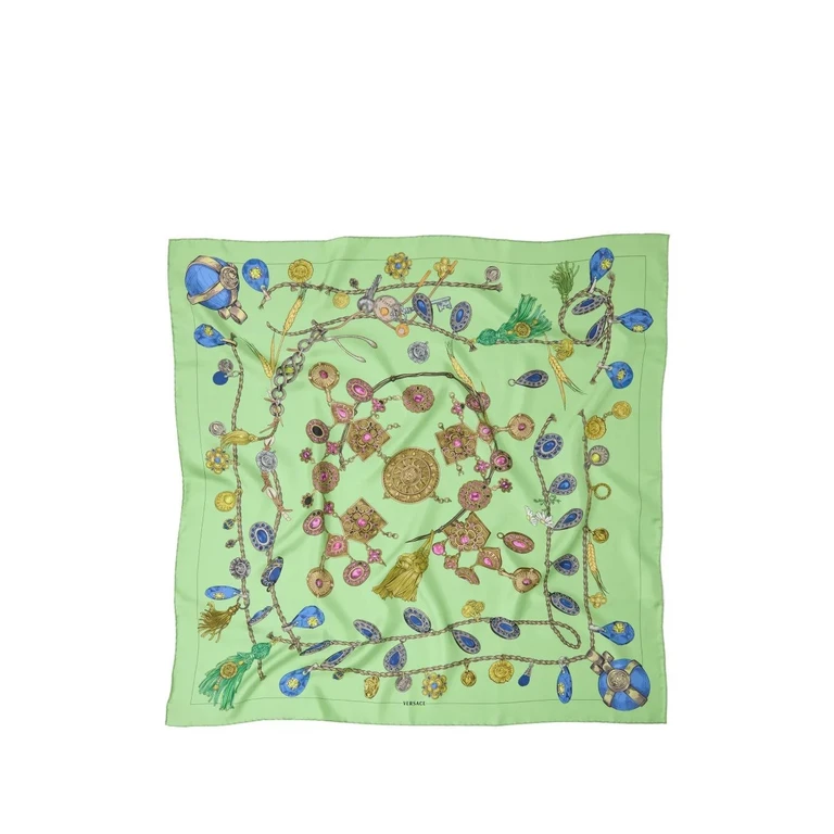 Scarf Bio Print "Broken Jewels"