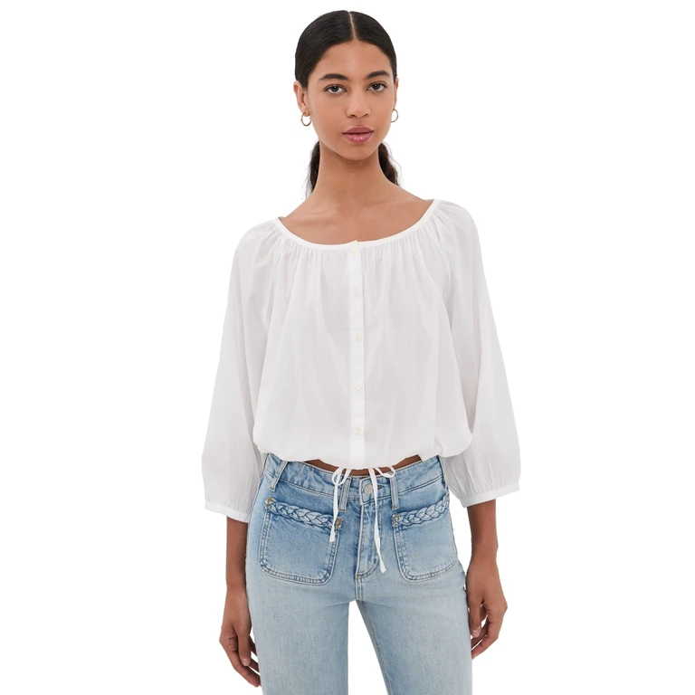 Kinzie Top White L