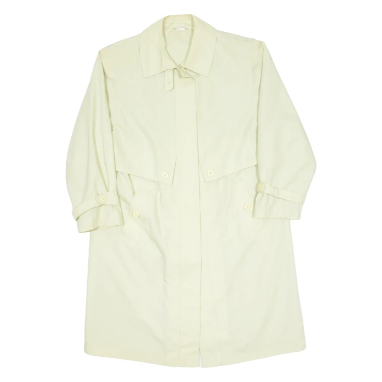 CHARLES VOGELE Womens Trench Coat Beige 90s L
