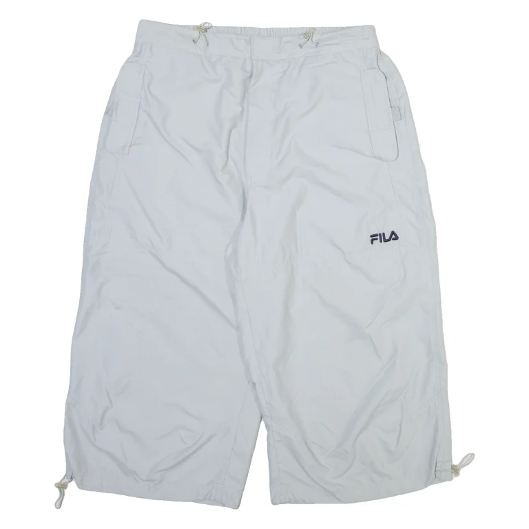 FILA Mens Casual Shorts Grey Relaxed XL W32