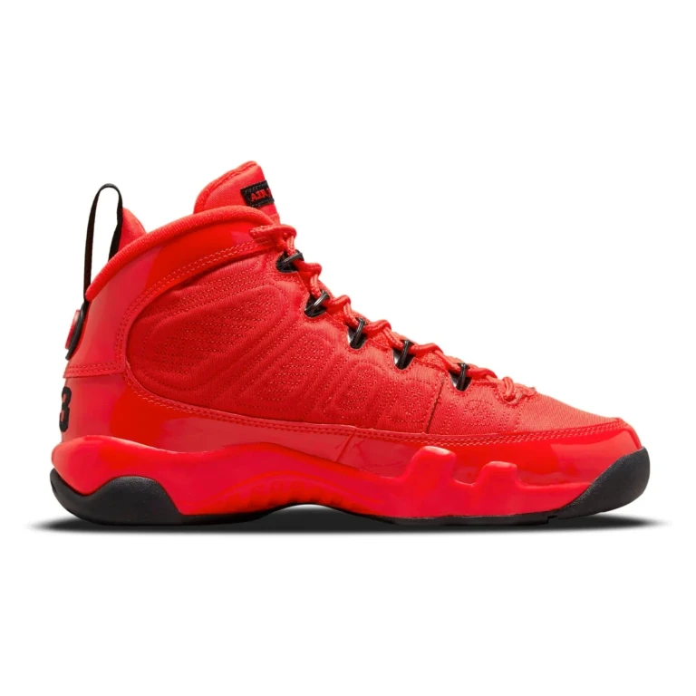 Grade School Retro 9 Gs 'Chile Red' Sneakers