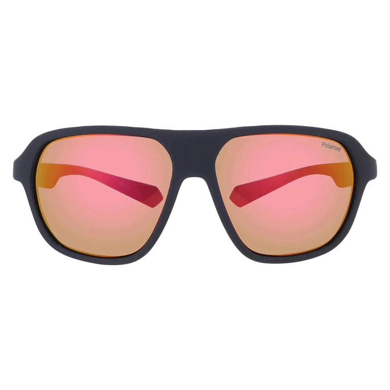 Polaroid Polarized Orange Grey Mirror Pilot Sunglasses PLD 2152/S 0RC2/OZ 59