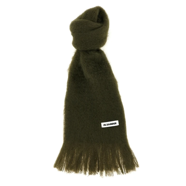 Jil Sander Bicolor Wool Scarf - Women
