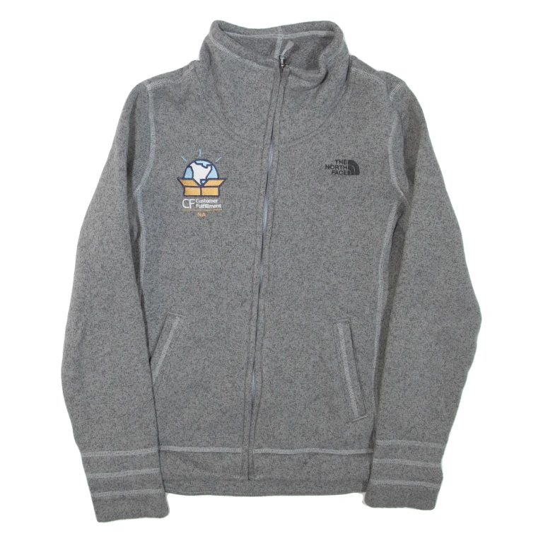 THE NORTH FACE Womens Fleece Jacket Grey M